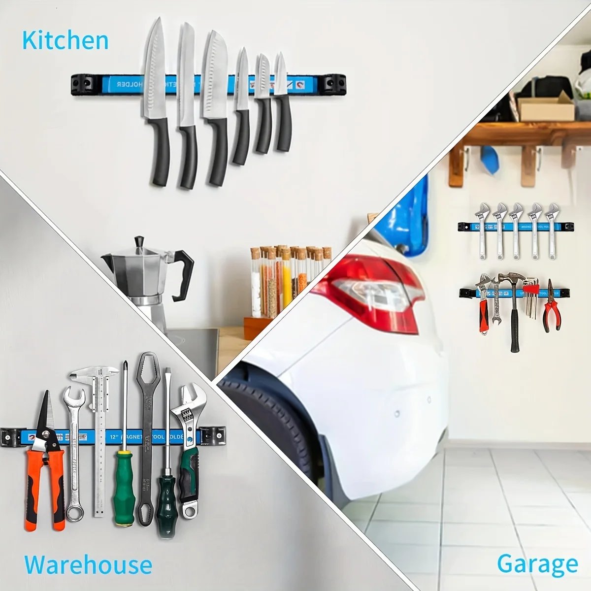 Gambar produk Damody Gantungan Magnet Perkakas Magnetic Tool Holder Wall Mounted 25cm - DP-100 - 6
