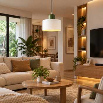 Gambar produk PHYVAL Lampu Gantung Hias Vintage Pendant Light Glass Warm White E27 - BB20 - 2