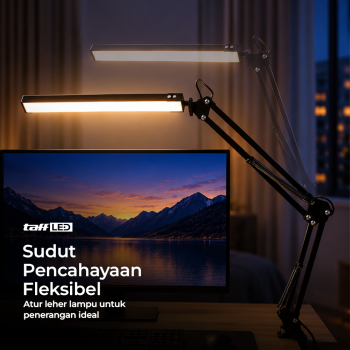 Gambar produk TaffLED Lampu Meja Belajar LED 3 Color 3500-6000K 12W - FX310 - 4