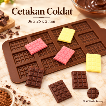 Gambar produk Winzwon Cetakan Coklat Tray Mold Model Chocolate Bar - HP8164