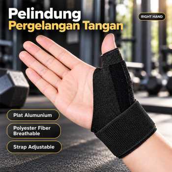 TEN Pelindung Pergelangan Tangan Adjustable Wrist Protector L/XL 1 PCS - A-1678