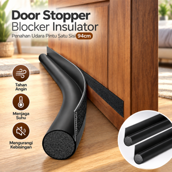 Gambar produk Door Stopper Blocker Insulator Penahan Udara Pintu Satu Sisi 94cm - DK1S