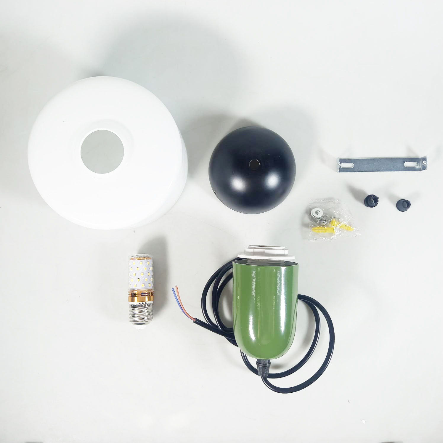 Gambar produk PHYVAL Lampu Gantung Hias Vintage Pendant Light Glass Warm White E27 - BB20 - 5