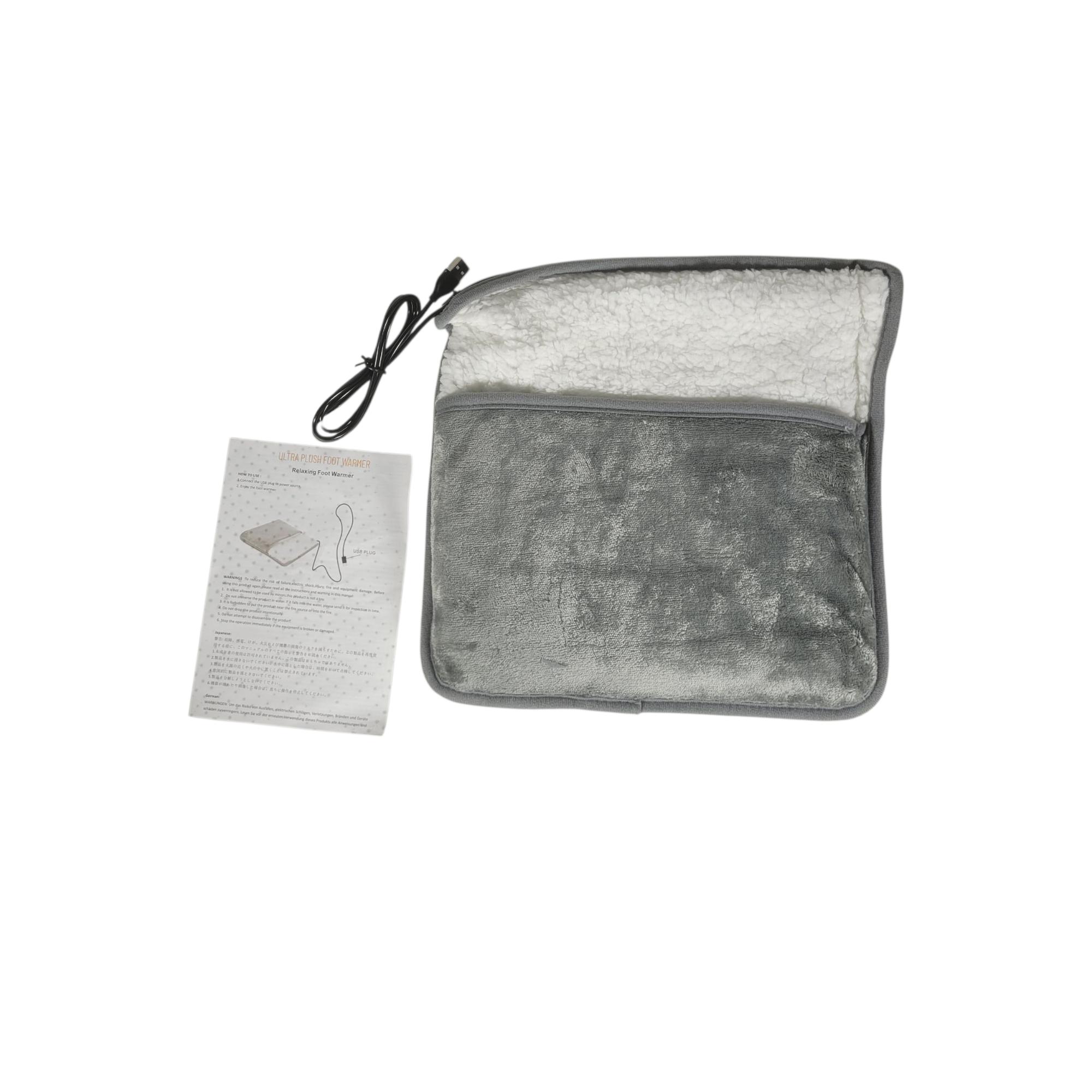 Gambar produk DRAYA Penghangat Kaki Elektrik Electric Heated Foot Warmer Pad USB - JR66 - 8