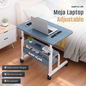 TaffHOME Meja Laptop Adjustable Portable Working Desk 3 Layer 60x40cm - ND04