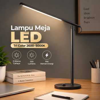 Xiaomi Mijia Lampu Meja Belajar LED 3 Color 2600-5000K 9W - MJTD01SSJNYL