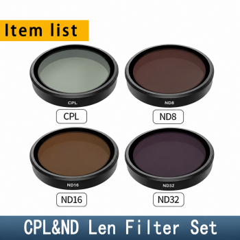 Gambar produk YOFO Lens Camera Filter CPL ND8 ND16 ND32 for DJI Action 5 Pro - KFD10 - 5