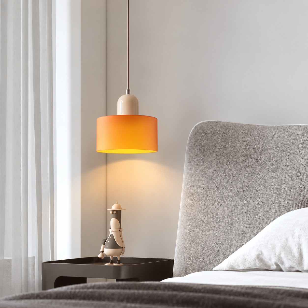 Gambar produk PHYVAL Lampu Gantung Hias Vintage Pendant Light Glass Warm White E27 - BB20 - 2