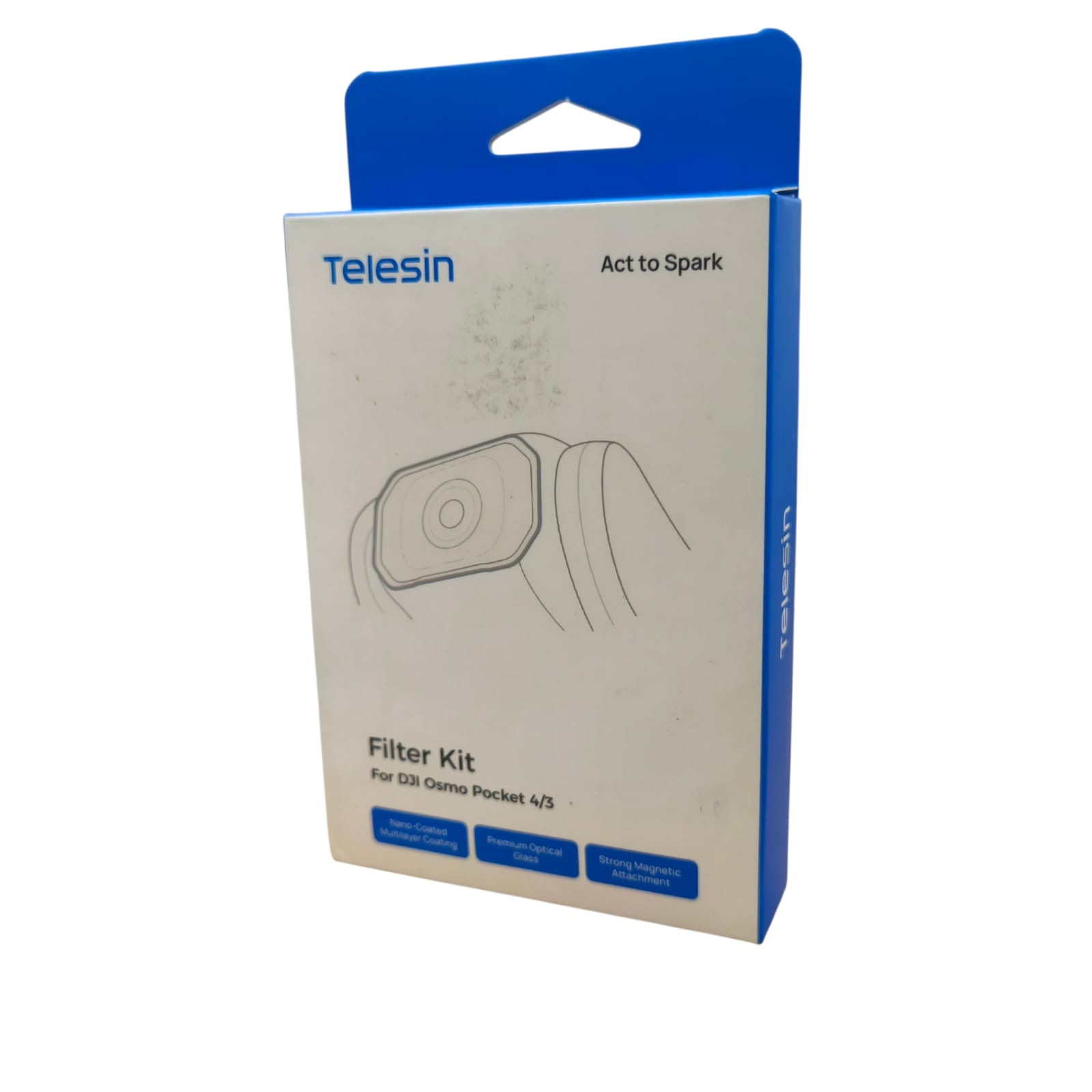 Gambar produk TELESIN Filter Kit DJI Osmo Pocket 3/4 CPL VND Cool Rose Diffusion 1/4 - S5-FLT-62-TDJ - Kemasan