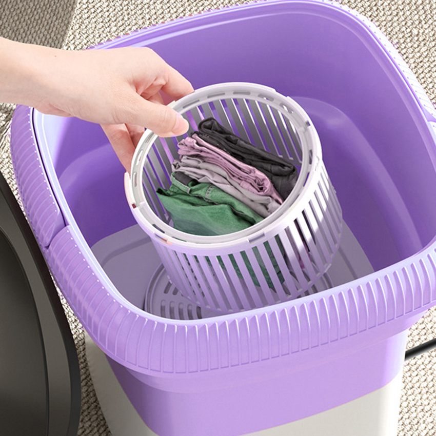Gambar produk HAOYUNMA Mesin Cuci Mini Lipat Portable Foldable Washing Machine 6.5L - HY65 - 6