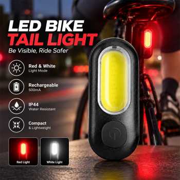Roc Lampu Belakang Sepeda LED 6005D Rechargeable Tail Light IP44 500mA - WS-55