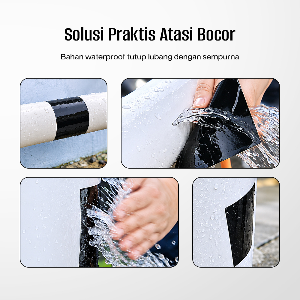 Gambar produk Yijian Lakban Anti Bocor Waterproof Super Strong Leak Repair Tape 20.3x152cm - FL331 - 1