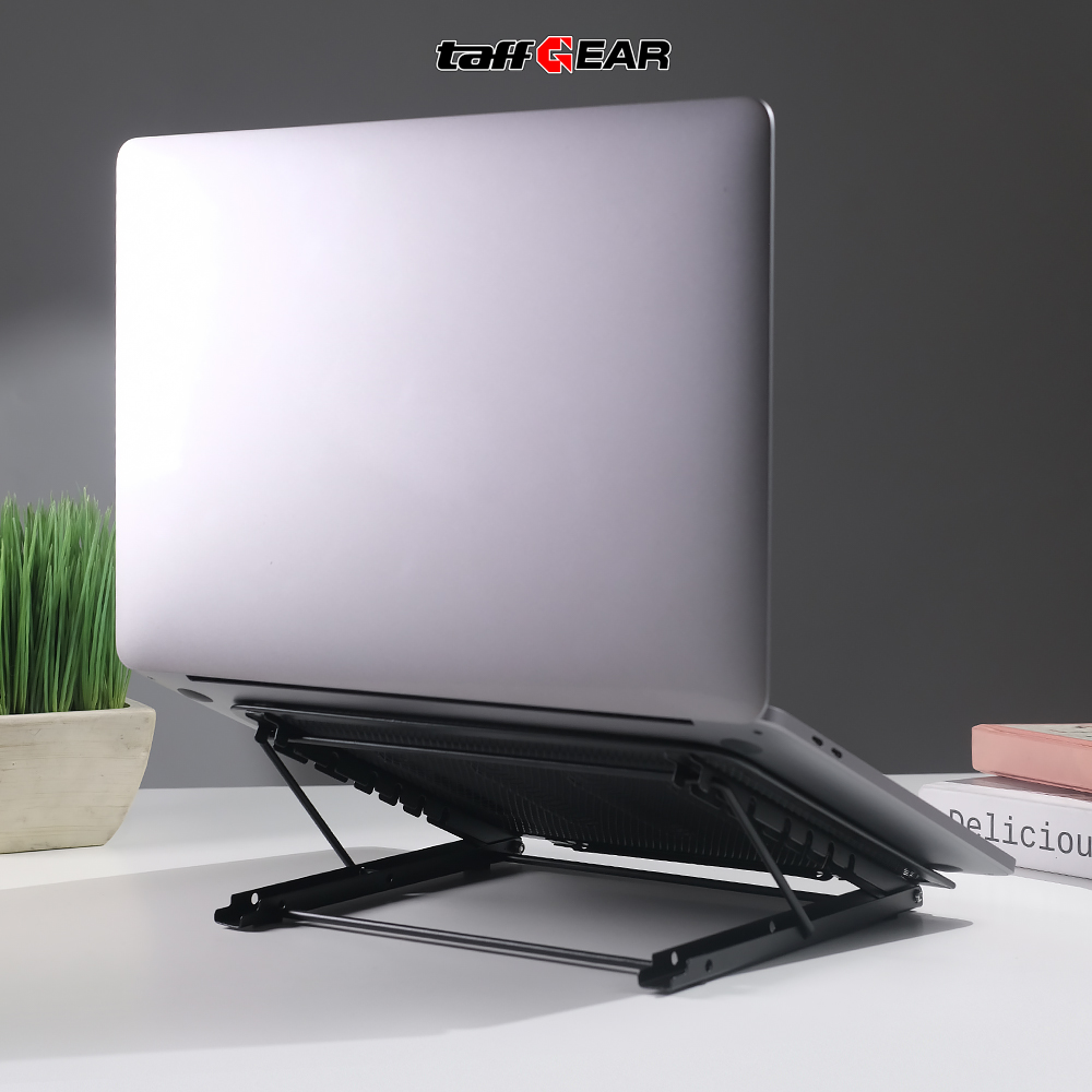 Gambar produk TaffGEAR Stand Laptop Aluminium Dudukan Holder Foldable Portable - IV012 - 2