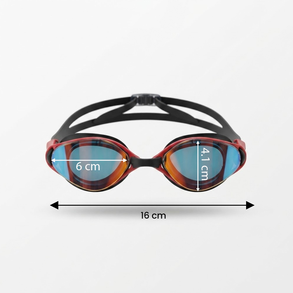 Gambar produk TaffSPORT Kacamata Renang Dewasa Anti Fog UV Protection - GOG-3550 - 7