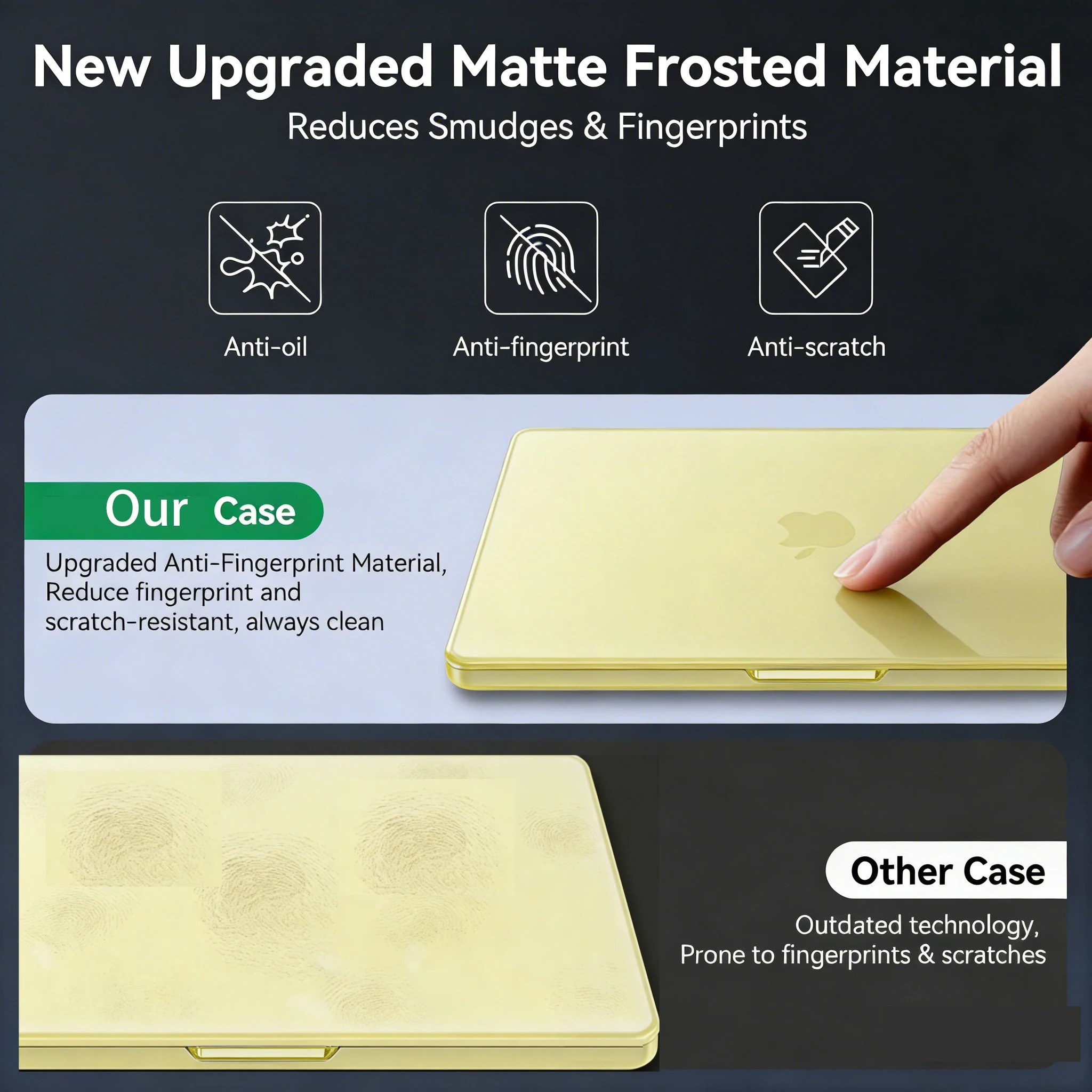Gambar produk WCOVE Crystal Case Pelindung Laptop Cover MacBook Neo A18 13 Inch - A3404 - 3