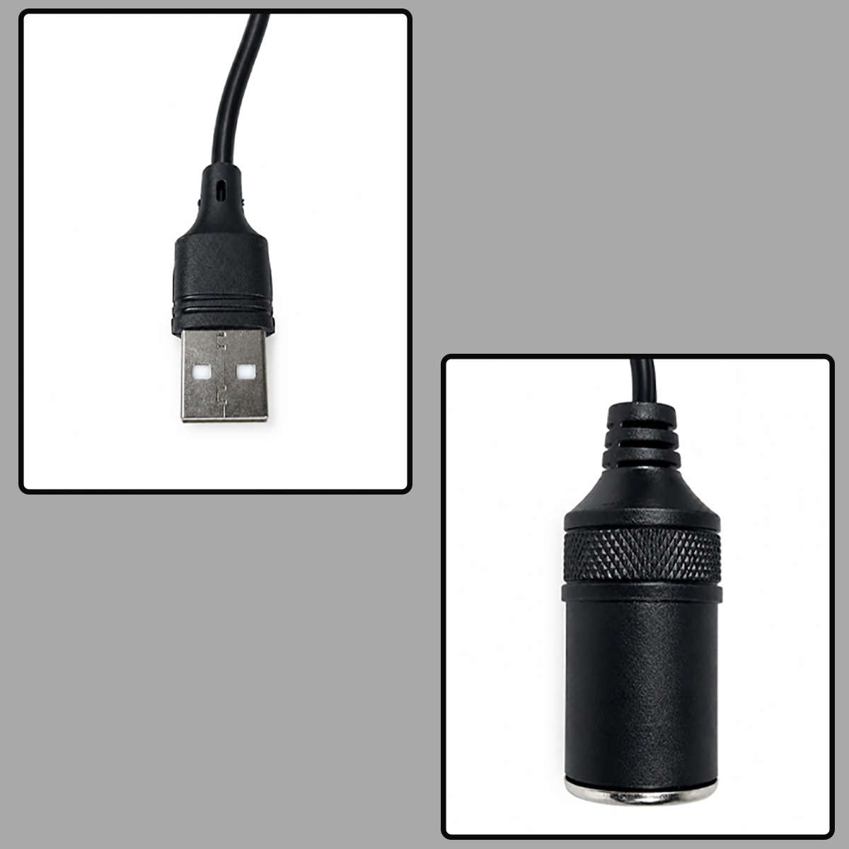 Gambar produk OTOHEROES Plug Mobil USB Cigarette Plug Power Socket 5 V to 12 V - XZT0017 - 2