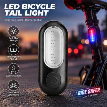 Roc Lampu Belakang Sepeda LED 6005D Rechargeable Tail Light IP44 500mA - WS-55
