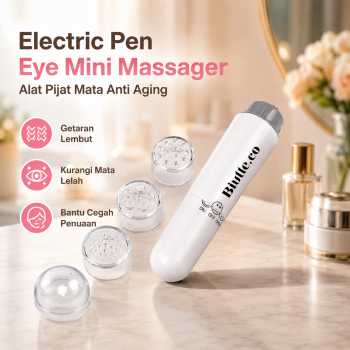 Biutte.co Alat Pijat Mata Electric Pen Eye Mini Massager Anti Aging - SM17