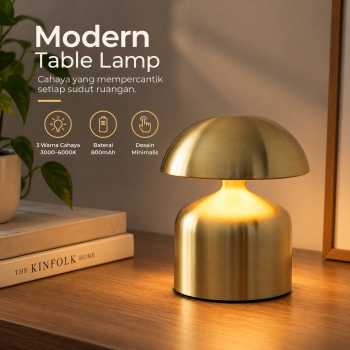 TaffLED Lampu Meja Hias LED Restaurant Bar 3 Color 3000-6000K 800mAh - XV-80
