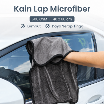 Ronse Kain Lap Microfiber Mobil Cleaning Towel High Absorption 500 GSM - H-50