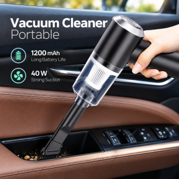 Gambar produk ASONS Vacuum Cleaner Portable Penyedot Debu Mobil 4500Pa 1200mAh 40W - HL-110