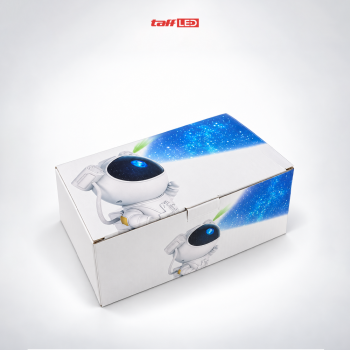 Gambar produk TaffLED Lampu Tidur Proyektor Astronaut Galaxy Light 8 Colors 240V 5W - HD481 - Kemasan