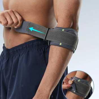 Cetaplast Compression Elbow Strap Adjustable Brace Arm Band Universal - CE-10