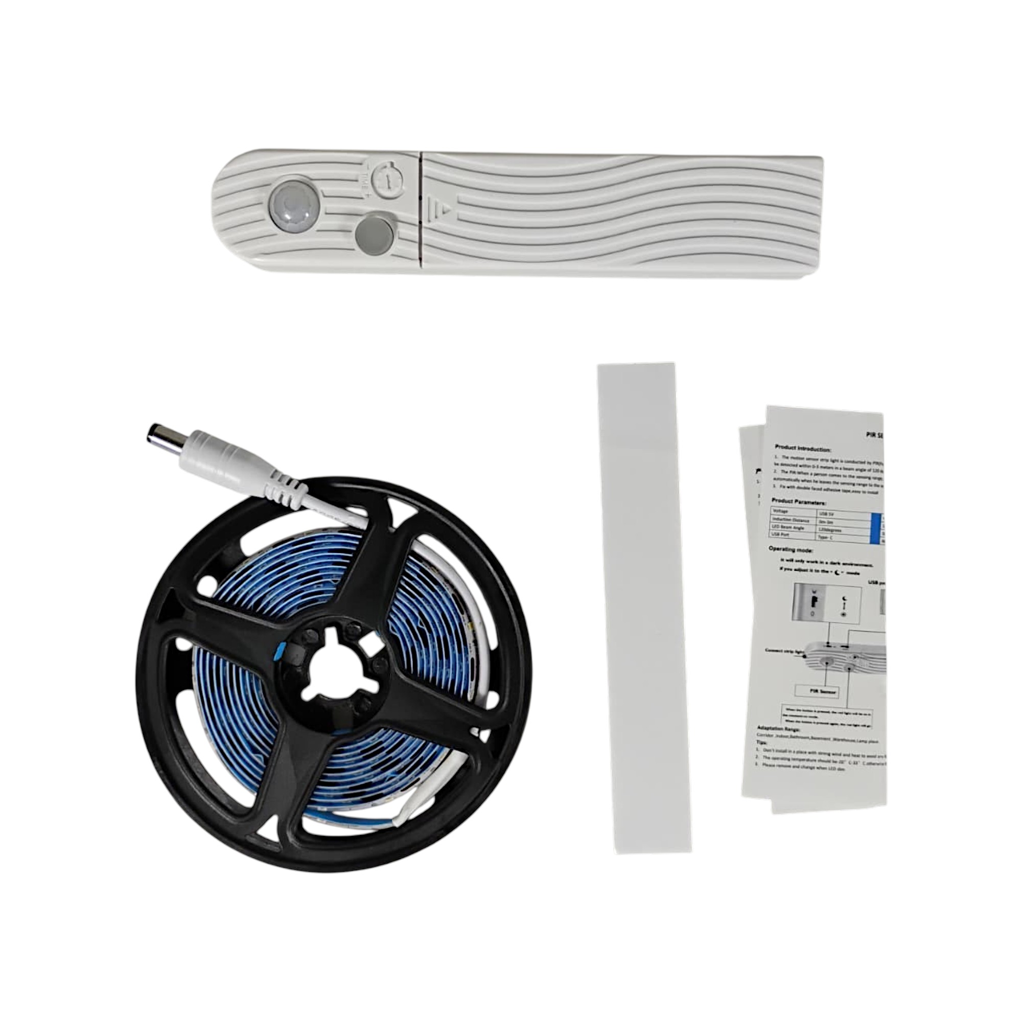 Gambar produk LCAMAW Lampu LED Strip Outdoor Wireless IP65 Warm White 3000K 2M - GR7 - 8