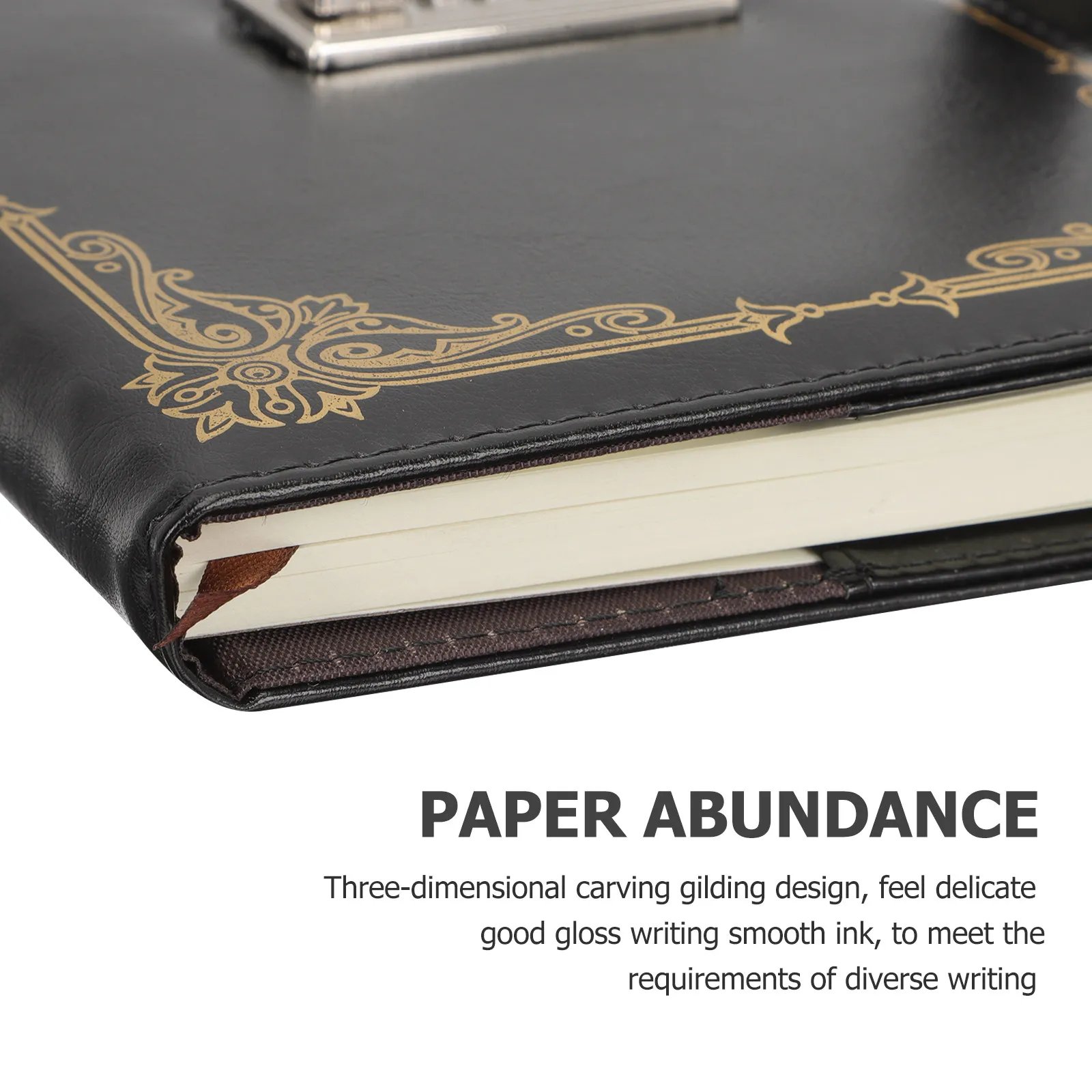 Gambar produk KaiRui Buku Diary Notebook Catatan Jurnal A5 200 Halaman with Lock - TD-495 - 2