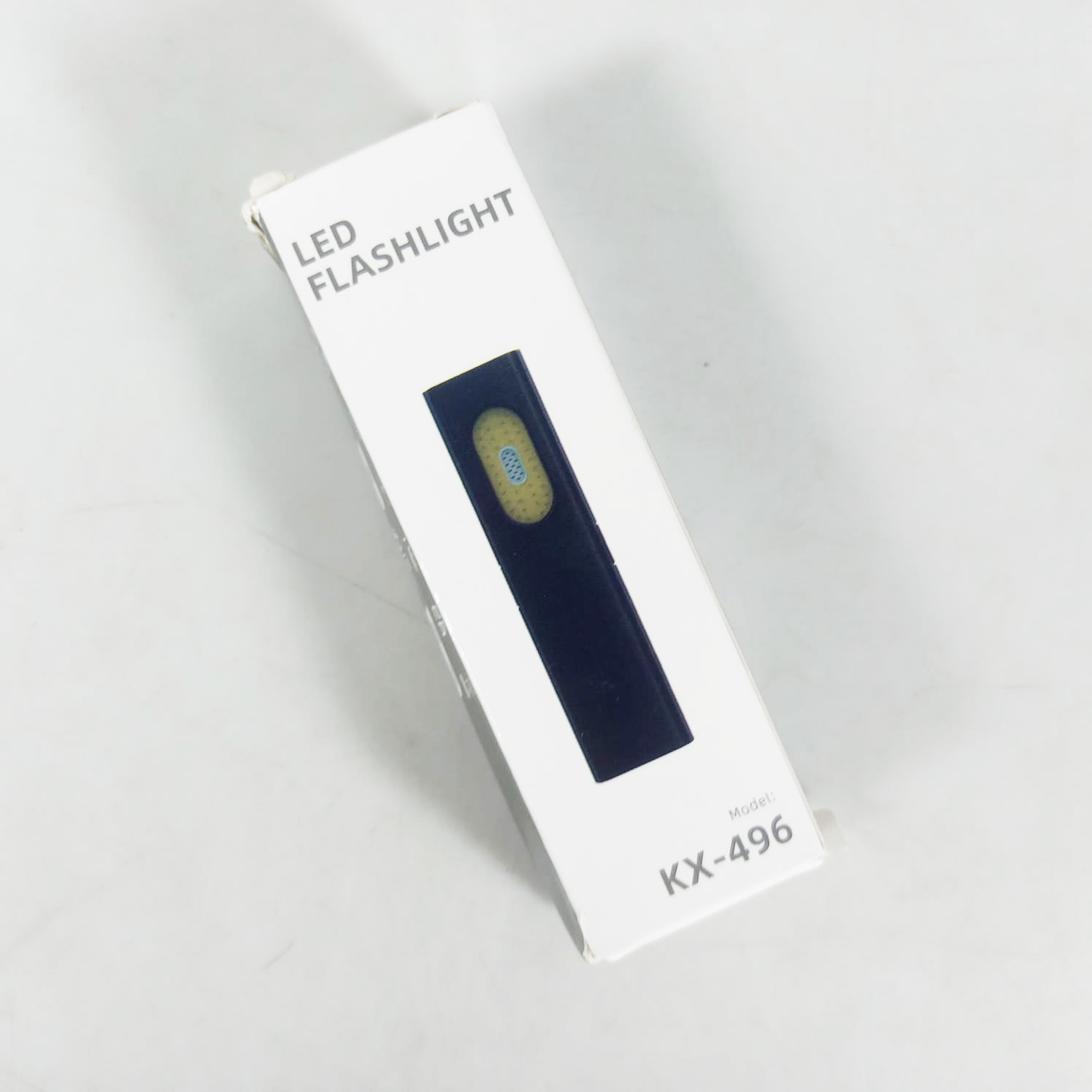 Gambar produk TaffLED Senter LED COB Rechargeable Waterproof IPX4 600 Lumens - KX-496 - Kemasan