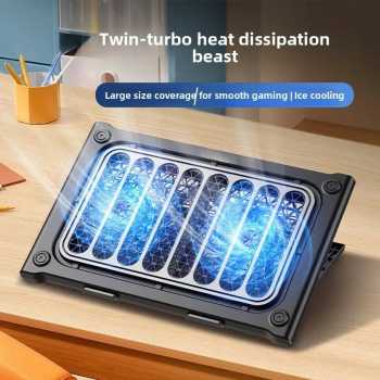 NUOXI Cooling Pad Laptop Gaming Kipas Pendingin USB 2 Fan 17.3 Inch - C400