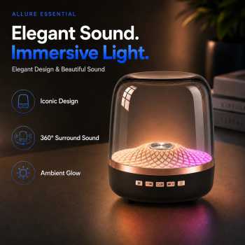 WJOY Speaker Bluetooth Portable Subwoofer TWS RGB HiFi 400mAh 25W - S21