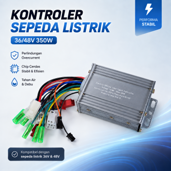 BAFANG Kontroler Sepeda Listrik Motor Controller 6 Tube 36/48V 350W - BF-636