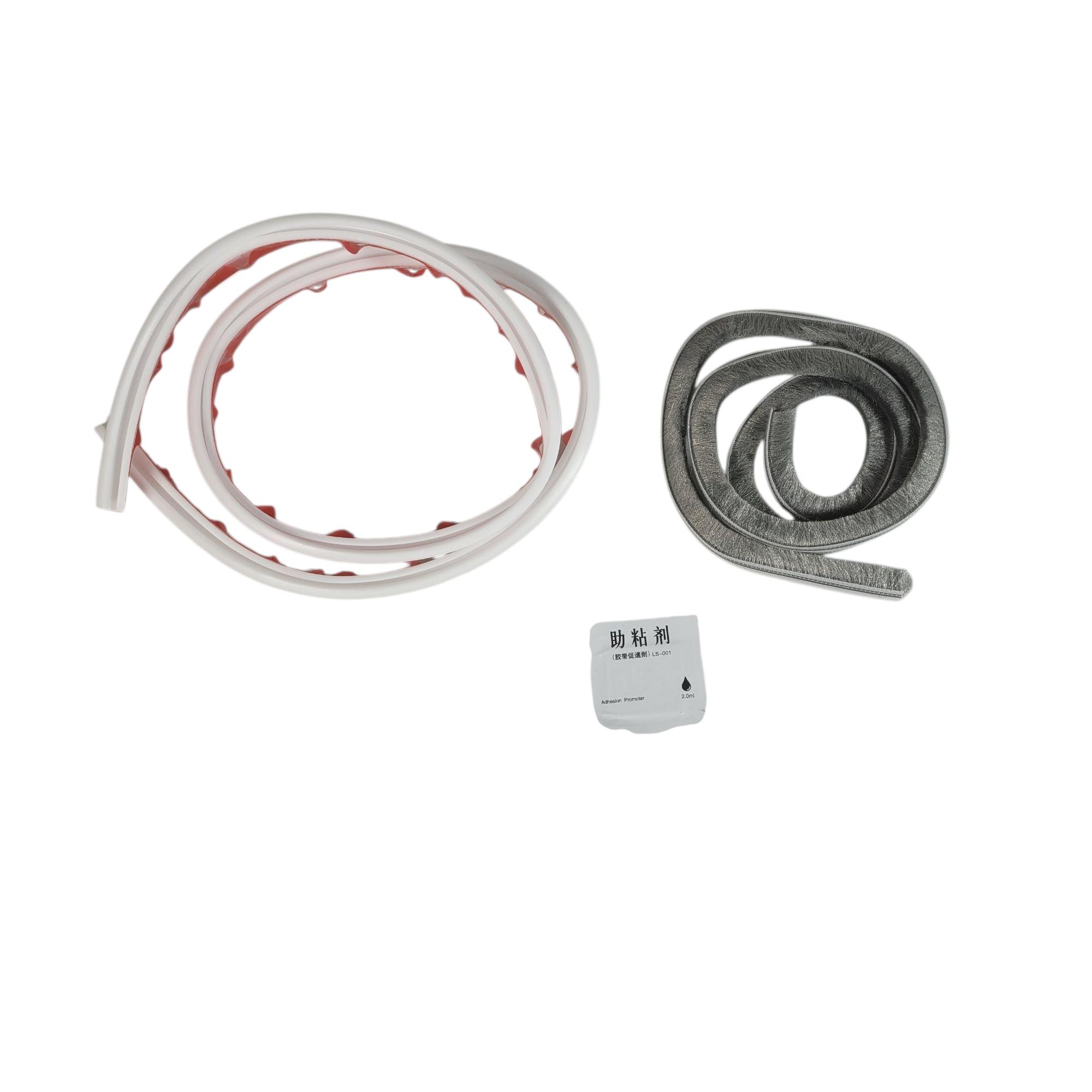 Gambar produk TaffHOME Lis Penutup Celah Pintu Penghalang Debu Door Bottom Seal 30mm - QH-030 - 4