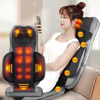 GAOSA Kursi Pijat Elektrik Portabel Heating Full Body Massager - JC-11