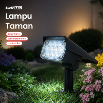 Gambar produk TaffLED Lampu Taman Hias Tancap Solar Power Waterproof 10 LED 2835 - TS-G2202