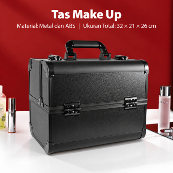 Gambar produk Biutte.co Tas Koper Kosmetik Make Up Beauty Salon Storage Box 32cm - H740