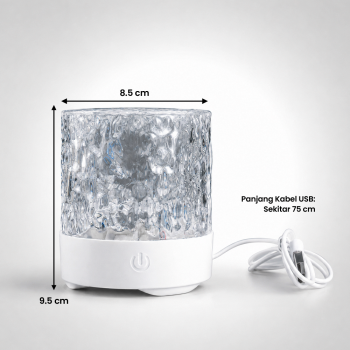 Gambar produk RISIFY Lampu Tidur Proyektor LED Water Ripple 16 Color Round 3W - SFY25 - 7
