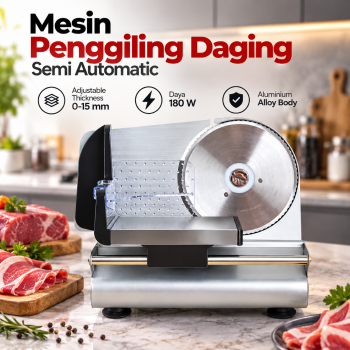 Gambar produk Hobart Mesin Pengiris Daging Semi Automatic Adjustable Beef Slicer - SL524