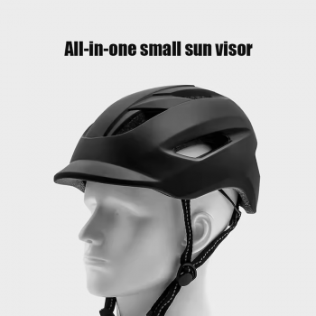 Gambar produk DECOOL Helm Sepeda Universal Bicycle Helmet Ultralight Sun Visor LED - D-20