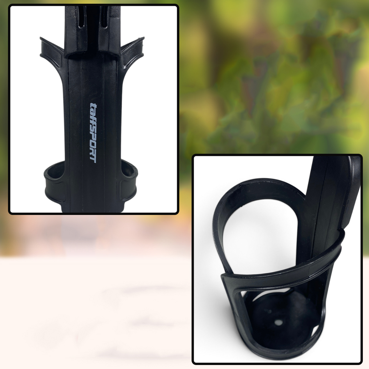 Gambar produk TaffSPORT Dudukan Tempat Minum Sepeda Trolley Bottle Bracket Cage - BBR14 - 4