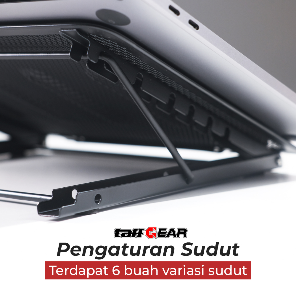Gambar produk TaffGEAR Stand Laptop Aluminium Dudukan Holder Foldable Portable - IV012 - 3