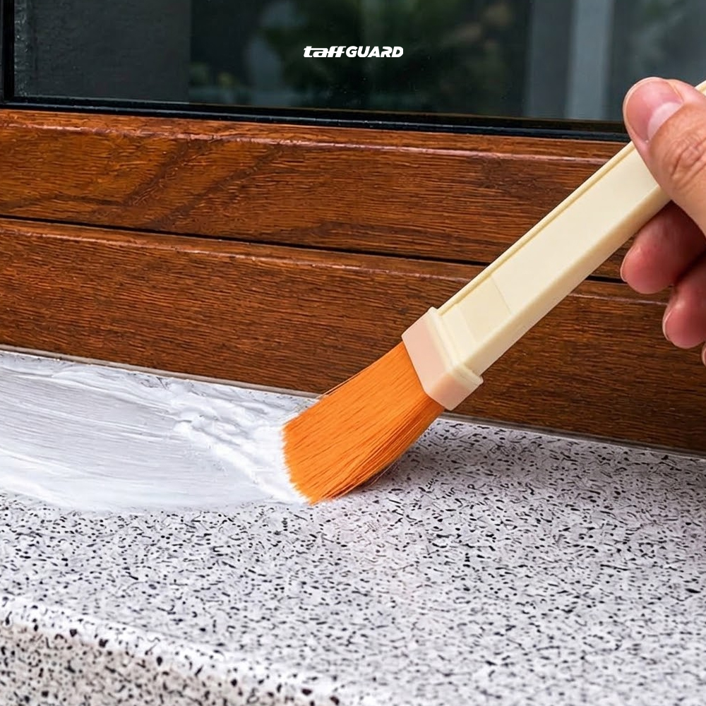 Gambar produk TaffGUARD Lem Anti Bocor Rembes Waterproof Coating 300g with Brush - JS013 - 5