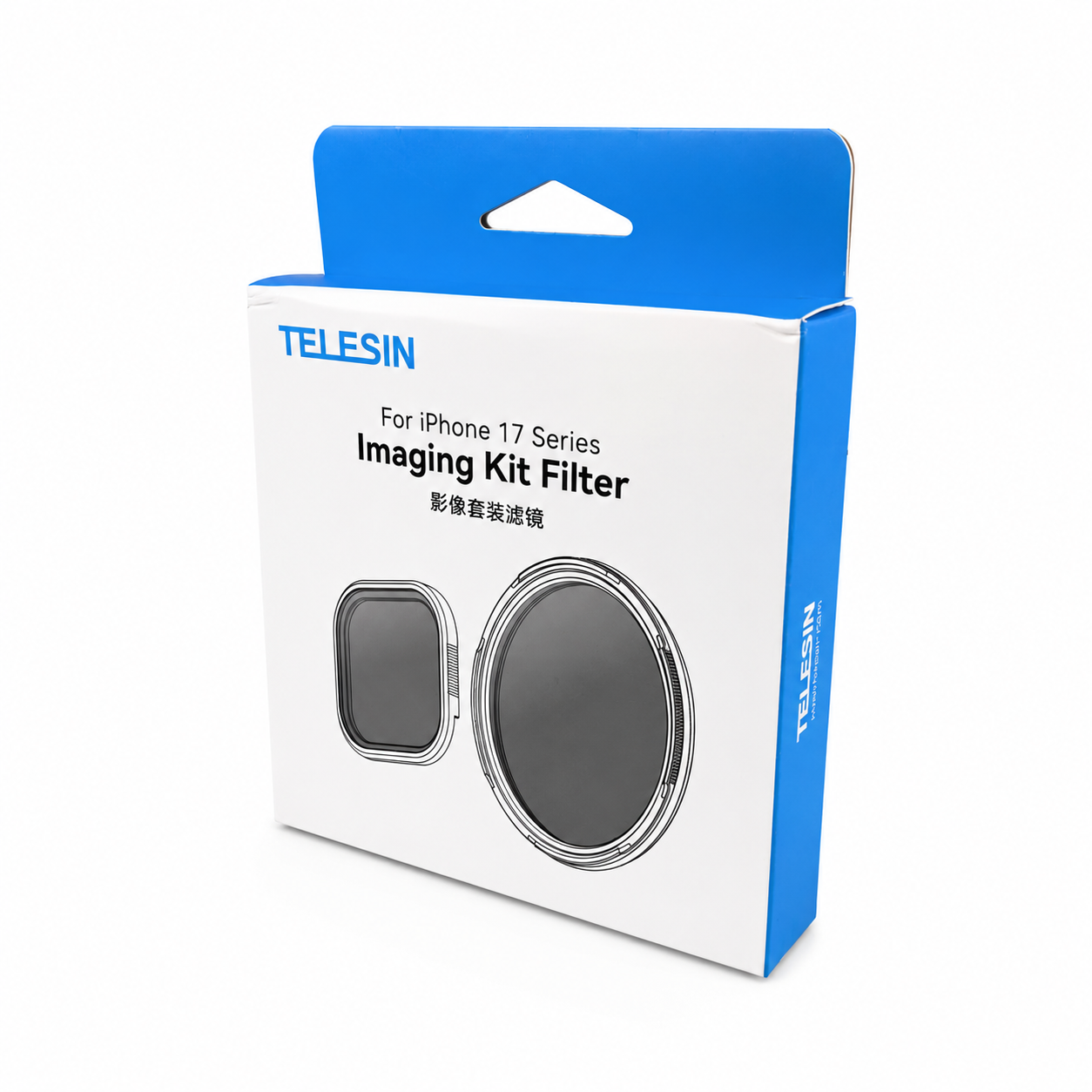 Gambar produk TELESIN Lens Camera Filter Black Diffusion 1/4 Magnetic iPhone 17 - P5-FLT-012 - Kemasan