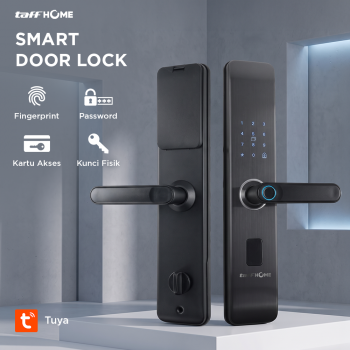 TaffHOME Smart Door Lock Fingerprint Password Card Bluetooth TUYA - MJ3