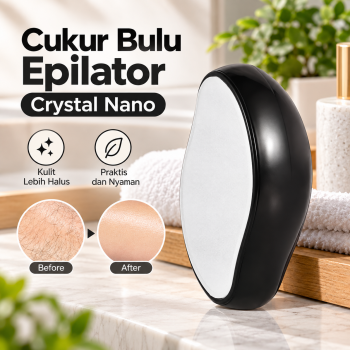 BESTIRY Alat Cukur Bulu Epilator Crystal Nano Hair Remover Shaver - BD612