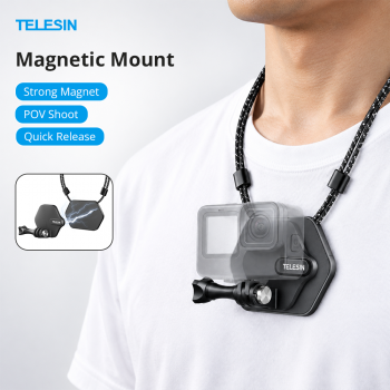 Gambar produk TELESIN Strap Kalung Magnetic Mount for Smartphone Action Camera - TE-MMK-002