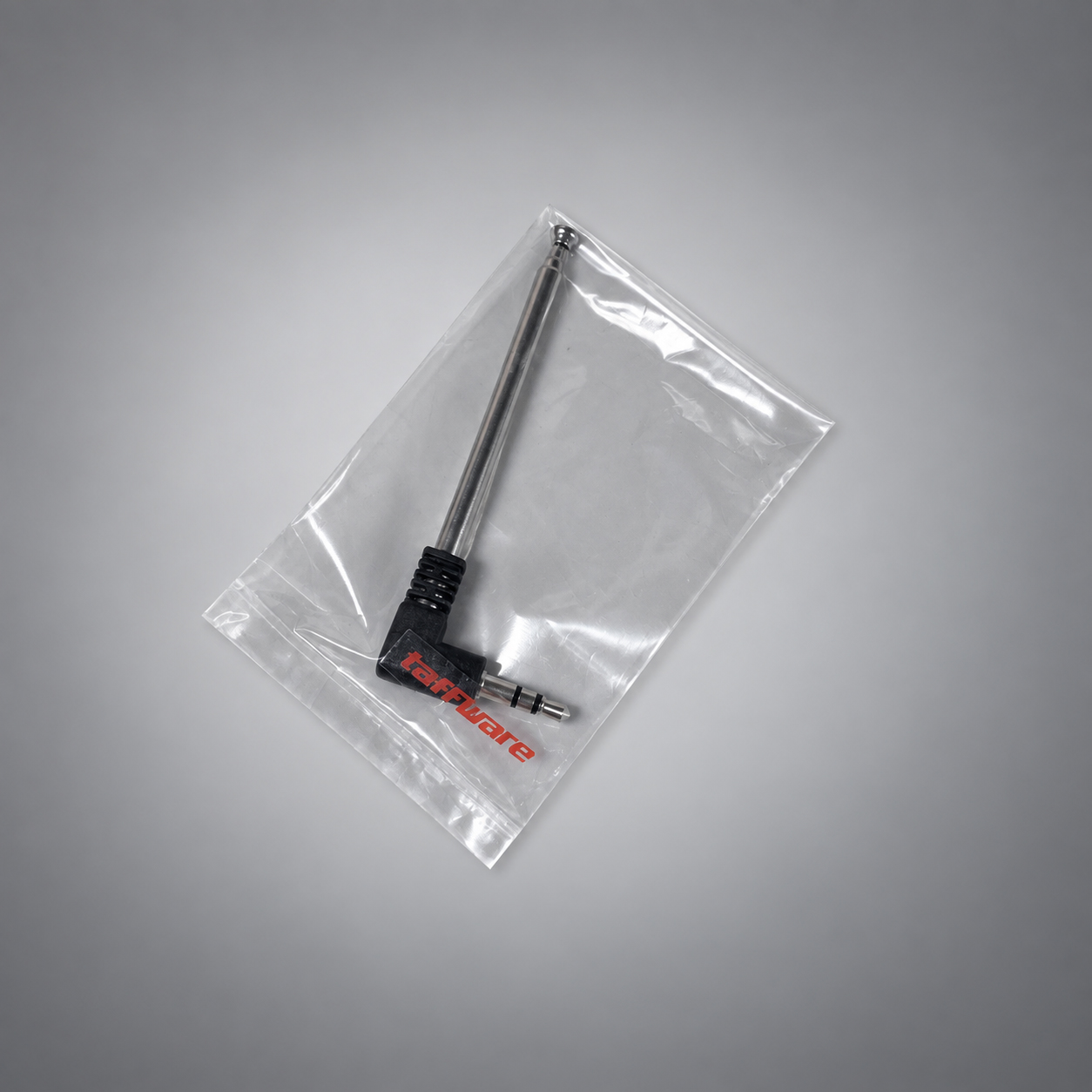 Gambar produk Taffware Antena Radio Portable Telescopic 3.5mm Jack 108MHz - Kemasan