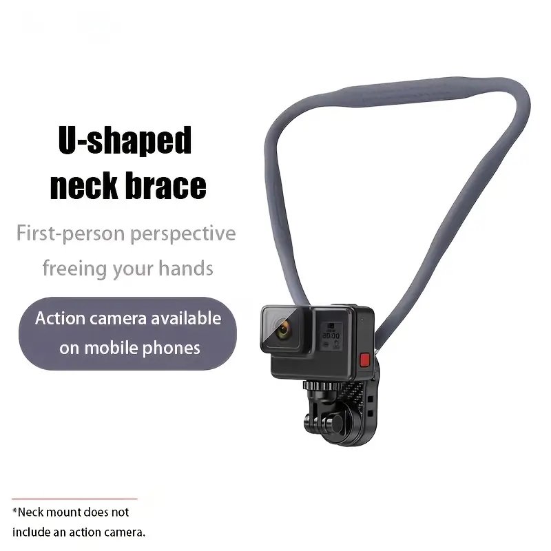 Gambar produk DAISIGI Neck Holder Lanyard Strap Mount Leher GoPro Insta360 DJI - NL15 - 1
