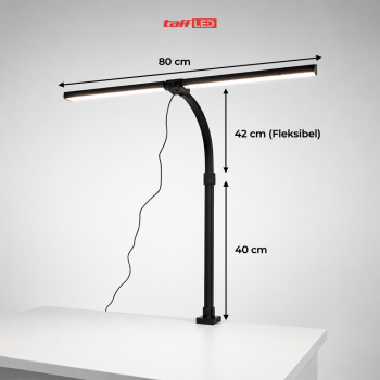 Gambar produk TaffLED Lampu Meja Belajar LED 3 Color 2700-6500K 24W - T188 - 8